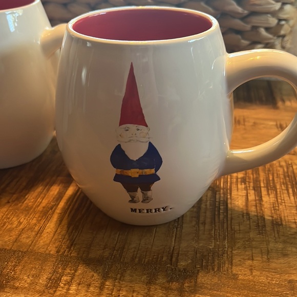 Rae Dunn “Magic””Mischief” & “Merry” Gnome 4 Piece Set - Picture 3 of 6